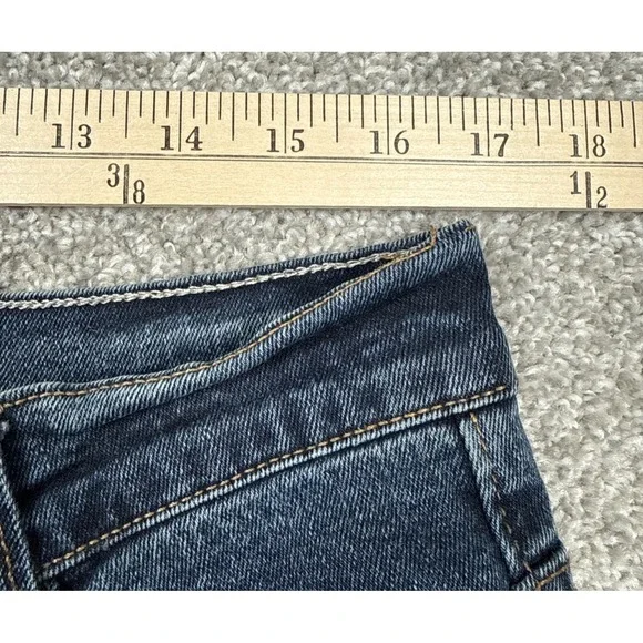 Armani Jeans Mens Jeans 33x28 Dark Wash Blue Straight Leg Designer Denim - Picture 3 of 16